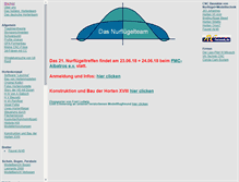 Tablet Screenshot of das-nurfluegelteam.de